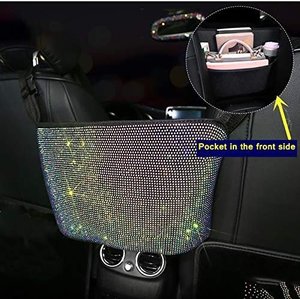 lot 2060 image: Crystal Car Organizers and Storage Purse Holder