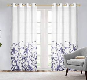 lot 5212 image: VOIIY Gold Curtain Rod for Windows 66 to 120 Inch(5.5-10 Feet),1 Diameter Drapery Rods with Modern Style End Cap Finials,Size36-120 Inch
