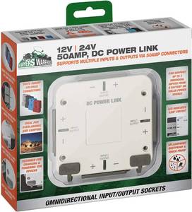 lot 5234 image: Anderson Connector Winch Connector 50 Amp Power Link LED, USB Multi-Directional Power Board, 12-24V Automotive, Camping, RV, Motorhome, Caravan, Marine, 4WD & Solar Applications