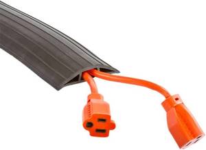 lot 6257 image: Guardian Industrial Products 10 Foot 2 Cord Flexible Cable Cover