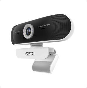 lot 6261 image: FHD 1080P Webcam with Microphone for Computer,2.0MP Live Streaming Camera, USB Camera for LaptopDesktop, Web cam for Online VideoConferencingZoomSkypeFacetimeYouTube