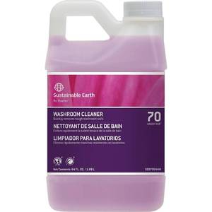 lot 6277 image: Sustainable Earth by Staples - Professional Washroom Cleaner 70 Concentrate Mix 1Gallon 3.78L (One gallon yields up to 129 ready to use gallons)