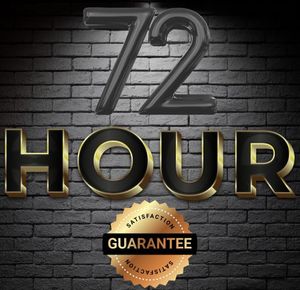 lot 1 image: 72 Hour Guarantee