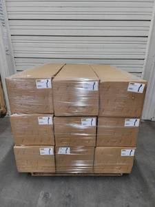 lot 4850 image: RETAIL VALUE $3,762 Pallet of 9 Units - Pedestal Pro HD-DK-ALUM-BLK 48 Heavy Duty Aluminum Pedestal, Black