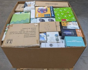 lot 61160 image: Premium Mixed Merch 24 HPC Pallet - All NewFactory Sealed Items
