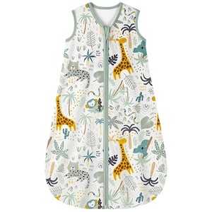 lot 313 image: Yoofoss Baby Sleep Sack 6-12 Months 0.5 TOG Baby Wearable Blanket, 100% Cotton Infant Toddler Sleeping Sack 2-Way Zipper Lightweight Sleep Sack, Giraffe