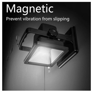 lot 355 image: 2 PACK- 30W Rechargeable Work Light with Magnetic Base,LED Flood Light,180° Rotatable,Waterproof Spotlights,3 Light Modes,9H Runtime-Hands Free for Construction,Car Repair,Camping,Emergency