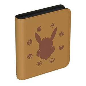 lot 334 image: Pokemon 4 Pocket Card Binder 30 Page - 240 Card Holder Album-Sand Brown