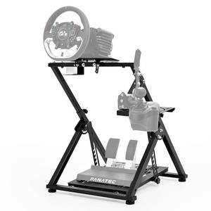 lot 205 image: Hottoby Racing Simulator Cockpit Frame Adjustable Thick Circular Tube Fit for LogitechThrustmaster G29,G920,G923, T300RS race car seat Flexible Use of Legs, No Steering Wheel, Pedal, Shifter, Seat