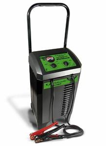 lot 228 image: RETAIL PRICE $175.99 Schumacher Farm & Ranch 150 Amp Wheeled 12 Volt Battery StarterCharger