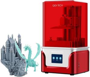 lot 234 image: QIDI TECH Shadow 6.0 Pro 3D Printer, UV LCD Resin Printer with Dual Z Axis Liner Rail, Upgraded UV Module