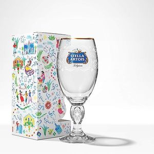 lot 240 image: Box of 11 Stella Artois Better World 2019 Limited Edition Mexico Chalice, 33cl