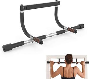 lot 6702 image: CEAYUN Pull up Bar for Doorway, Portable Pullup Chin up Bar Home, No Screws Multifunctional Dip bar Fitness, Door Exercise Equipment Body Gym System Trainer