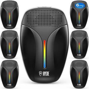 lot 6721 image: Ultrasonic Repeller & Insect Indoor Repeller, Ultrasonic and Repellent for Roach, Rodent, Mouse, Bugs, Mosquito, Mice, Spider, Ant, 3 Mode Switching, 6 Packs