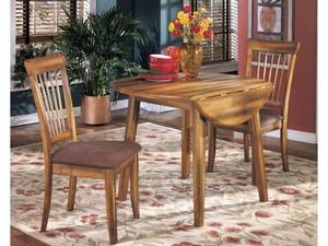 lot 10126 image: Berringer Drop Leaf 26-34 Extendable Dining Table