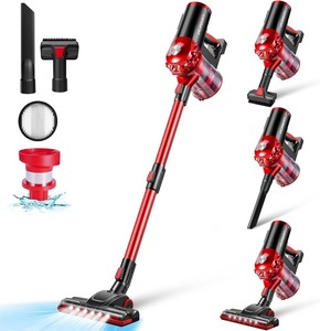 lot 440 image: A200 Cordless Vacuum Cleaner with 18000Pa Powerful Suction, 38 Min Runtime, 2200mAh Battery, HEPA Filter, Portable Stick Vacuum for Hardwood Floor, Lightweight Handheld for Home, Pet Hair, Car