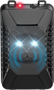 lot 456 image: Ultrasonic Rodent Repeller, 1 Pack Car Under Hood Mouse Repellent with Strobe Light, Plug-in Battery Powered Keep Mice Away from Cars Engines, Room and Outdoors