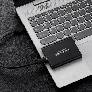 lot 473 image: Expansion Upgrade Mobile Solid State Drive 2TB Storage Card, Using SSD Solid State Technology, Fast Read and Write Speed, Suitable for Large File Transfer, 4K Video Editing. 1pcs (Black)