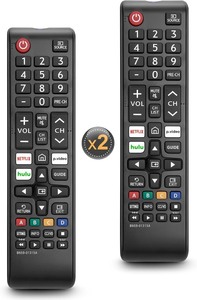 lot 477 image: OMAIC (2 Pack) Universal for Samsung Smart TV Remote Control Replacement