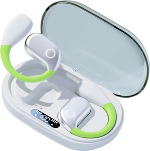 lot 480 image:  Retail $89.99  AI Real-Time Translation Earbuds for iPhone & Android - 144 Language Wireless Translator Headphones, 3-in-1 Bluetooth Earbuds with Portable Charging Case for Travel, Business, Learning