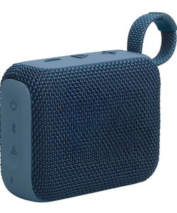 lot 483 image: Go 4 - Ultra-Portable, Waterproof and Dustproof Bluetooth Speaker, Big Pro Sound with Punchy bass, 7-Hour Built-in Battery, Made in Part with Recycled Materials (Blue)