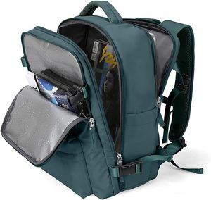 lot 1825 image: WONHOX Large Travel Backpack Carry on Flight Approved Laptop Work Business Backpack for Women Men Mochila de Viaje