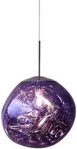 lot 1870 image: Lava Pendant Light, Gallery Lighting, Modern Lava Ball Drop Pendant Lighting with 200cm Adjustable Lanyard, LED Irregular Glass Hanging Lamps, Ceiling Light for Home Coffee Shop Decor