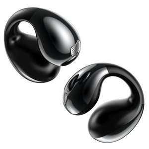 lot 1871 image: LeMuna Open Ear Headphones, Clip-On Earbuds with Bluetooth 5.3, Lightweight and Comfortable, Clear Audio, 28-Hour Playtime, IPX5 Waterproof, Sport Earphones with Mic for Running and Fitness - Blue
