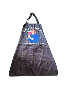 lot 2543 image: Funny Cooking Baking Aprons for Women wPockets - Cute Sarcastic Womens Kitchen Apron, Hilarious Retro Baker Gifts for Housewife Mom Chef Friend Her, Christmas Baking Gifts for Women (Black)