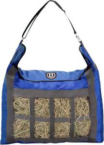 lot 8801 image: Harrison Howard Premium Heavy-Duty Slow Feed Hay Bag  Champion Blue