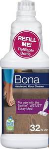 lot 8808 image: Bona Hardwood Floor Cleaner (Refill)  Compatible with Swiffer WETJET Spray Mops 32 ounces