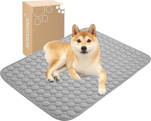 lot 8845 image: Multi-Purpose Summer Cooling Mat  28 x 22 Portable Grey Sleeping Pad