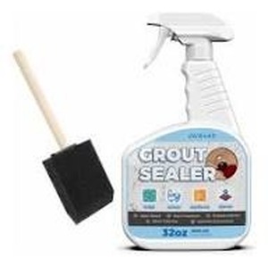 lot 8894 image: 24oz Tile & Grout Sealer Spray  Clear Penetrating Waterproof Shield  Fast-Drying Stain Protector for Indoor & Outdoor Stone, Marble, and Tile Floors