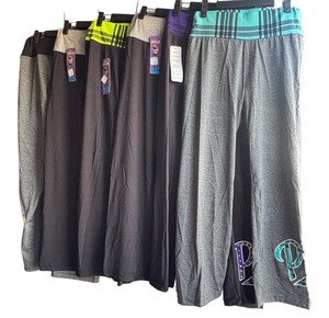 6 pairs mixed Yoga Style "PINK" Pants -L/XL
