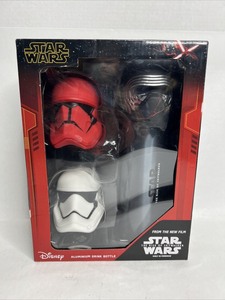 lot 2339 image: Disney Star Wars The Rise Of Skywalker Aluminum Drink Bottle Set