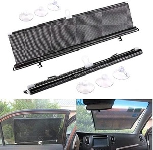 lot 8898 image: Two Retractable Car Window Sunshades