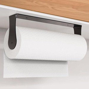 lot 8904 image: Modern Under-Cabinet Paper Towel Holder