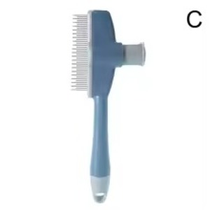 lot 8919 image: Self-Cleaning Pet Grooming Brush & Deshedding Comb