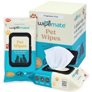 lot 8922 image: Premium Pet Wipes (200-Count)