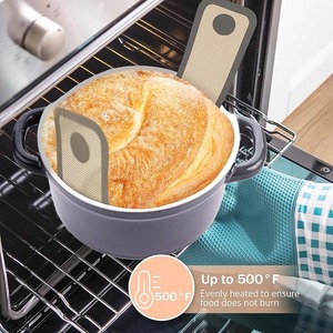 lot 8941 image: Long-Handle Silicone Bread Baking Mat
