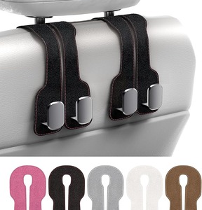 lot 8948 image: Upgraded Car Headrest Hooks (2-Pack)