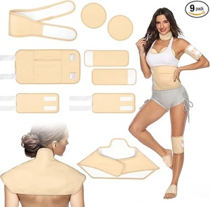 lot 8949 image: 9-Piece Organic Cotton Castor Oil Pack Kit