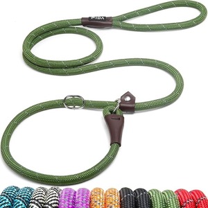 lot 8961 image: Durable Slip Lead Dog Leash (Green)