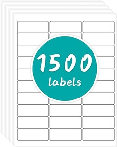 lot 8983 image: Self-Adhesive Address Labels (1 x 2-58)