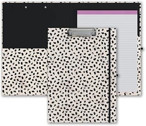lot 8985 image: Stylish Cheetah Print Clipboard Folio