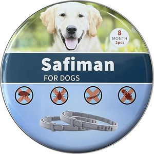 lot 22512 image: Long-Lasting Defense 8-Month Dog Protection Collars (2-Pack)