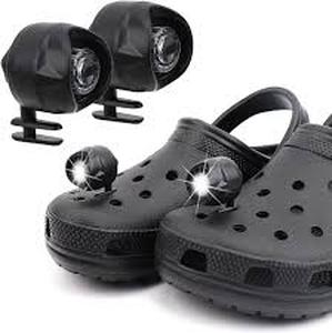 lot 22518 image: Light Up the Night Upgraded Rechargeable Shoe Headlights (2-Pack)