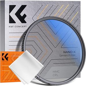 lot 22523 image: Vivid Landscapes K&F Concept 49mm CPL Filter (3-Pack)