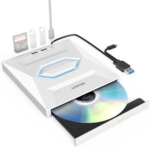 lot 22526 image: Unitek 5-in-1 External CDDVD Drive & Hub