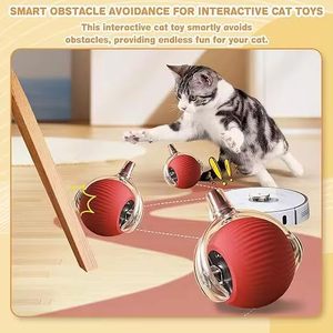 lot 22532 image: PAWFECT Bed Company SmartChase Interactive Cat Ball